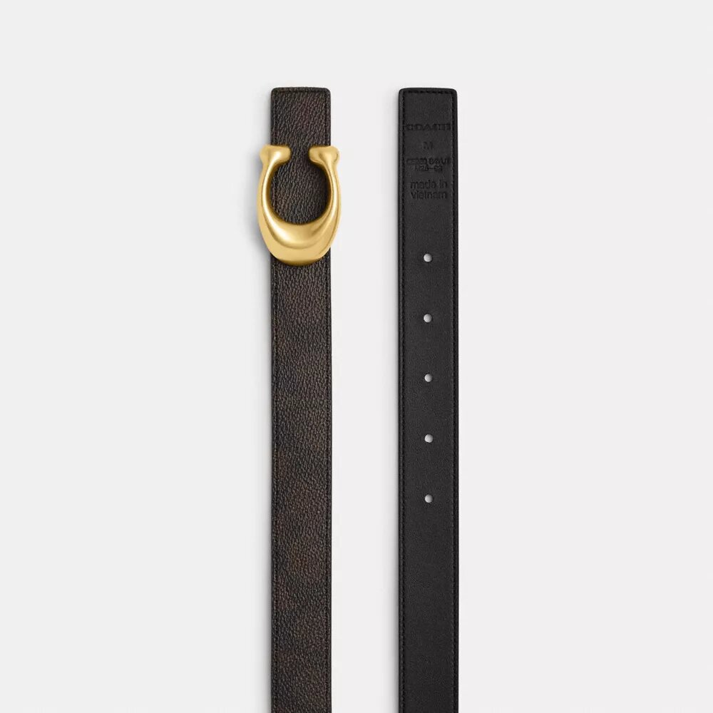 Sculpted C Buckle Reversible Belt, 25 Mm