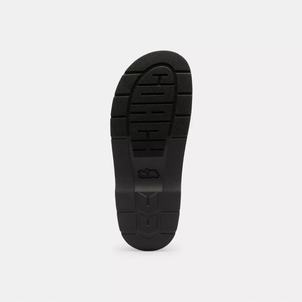 Sculpted C Platform Clog in Loved Denim