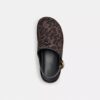 Sculpted C Platform Clog with Leopard Print