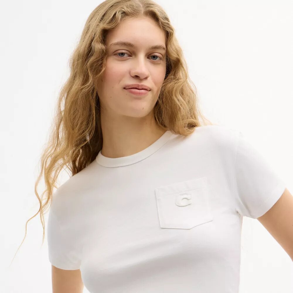 Short Sleeve Pocket T-Shirt in Organic Cotton