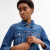 Shrunken Denim Workwear Jacket