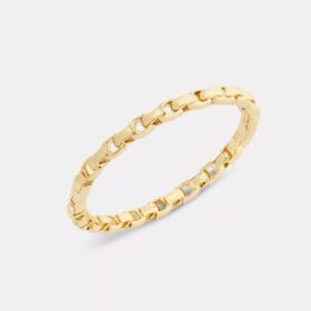 Signature Chain Hinged Bangle