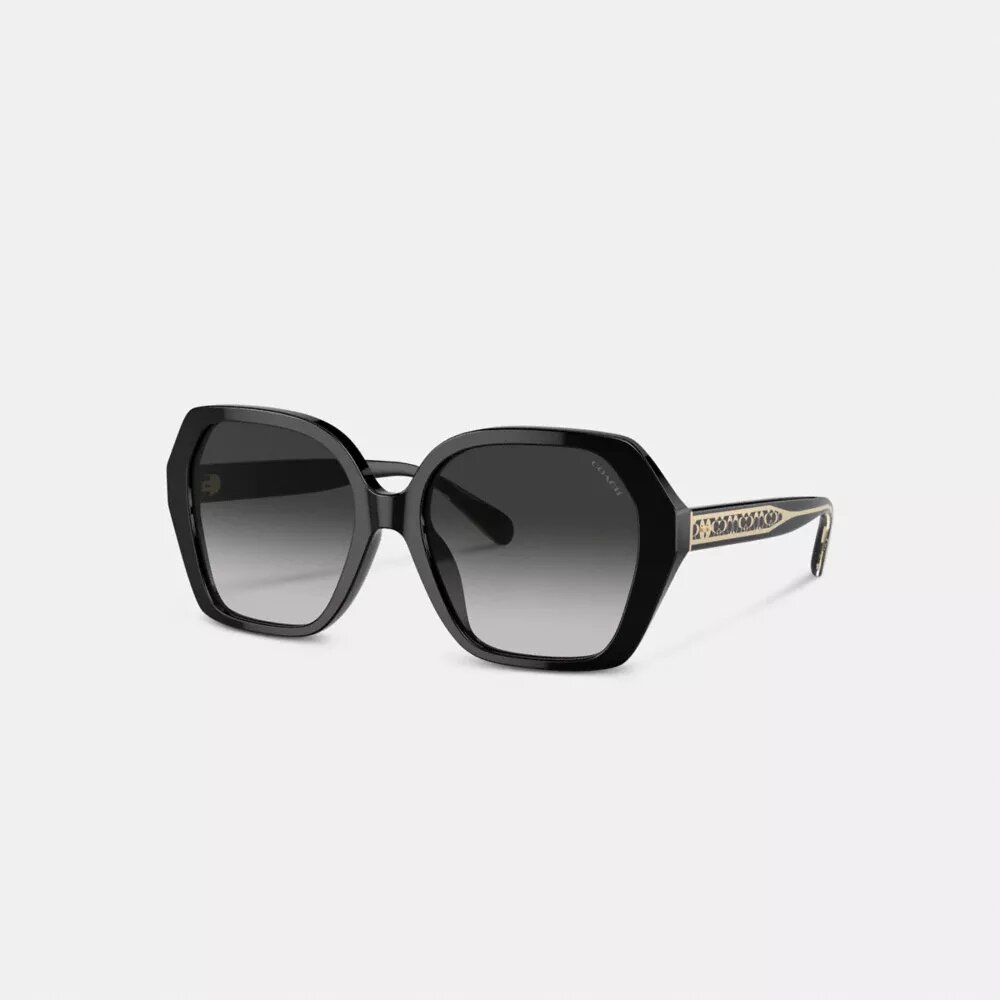 Signature Ombra Geometric Square Sunglasses