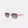 Signature Ombra Narrow Pilot Sunglasses