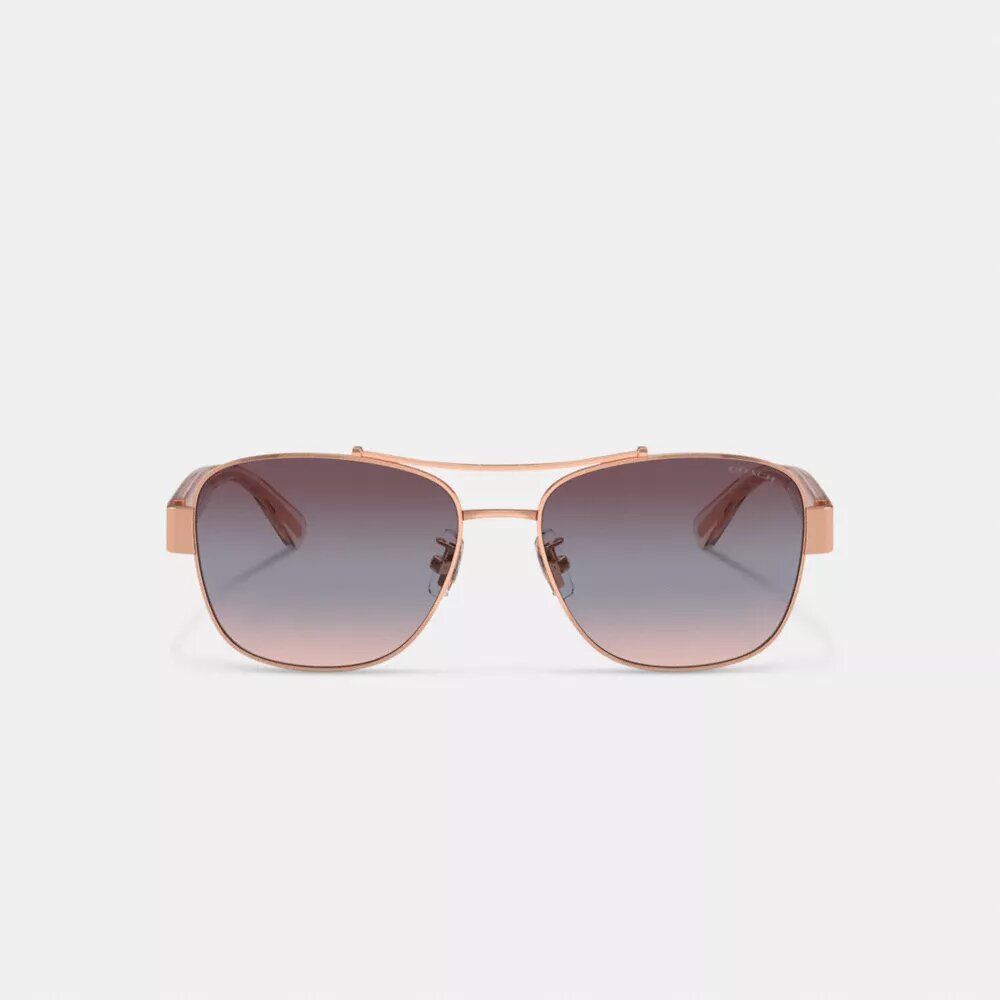 Signature Ombra Narrow Pilot Sunglasses