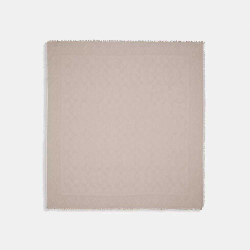 Signature Oversized Square Scarf