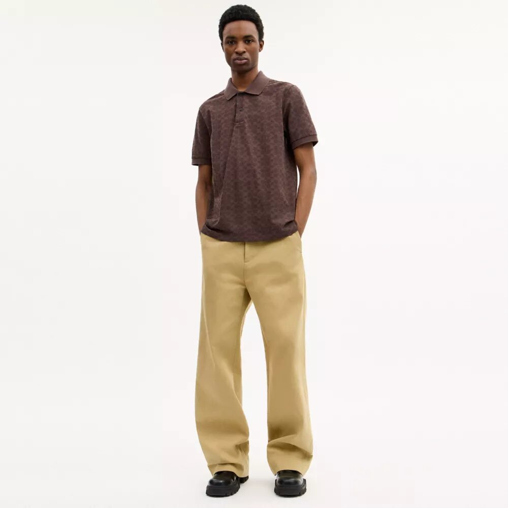 Signature Polo in Organic Cotton