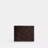 Slim Billfold Wallet in Signature Canvas