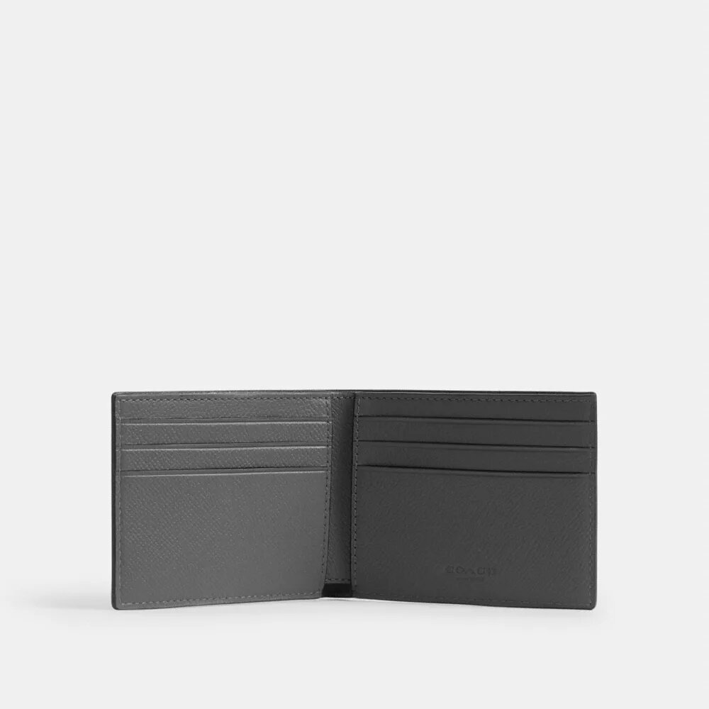 Slim Billfold Wallet in Signature Canvas