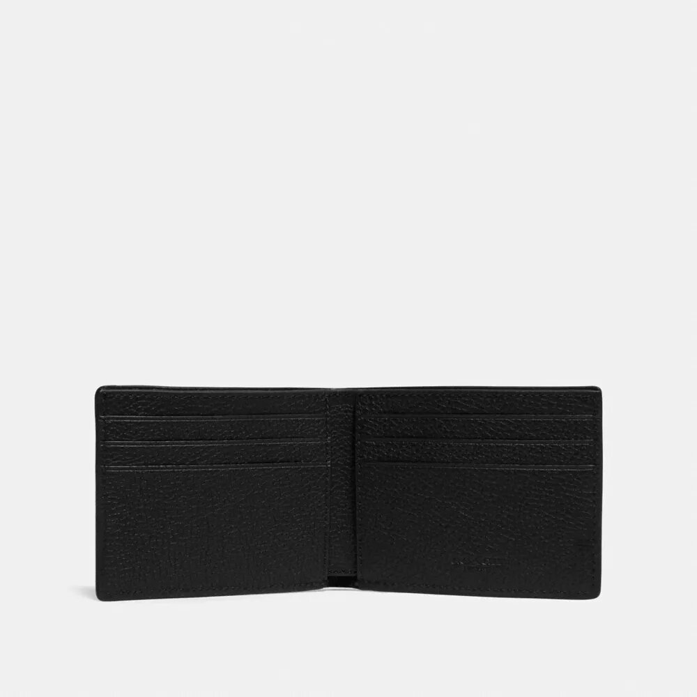 Slim Billfold Wallet in Signature Leather