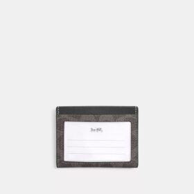 Slim Id Card Case in Signature Canvas