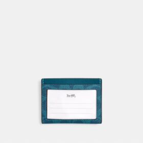 Slim Id Card Case in Signature Canvas