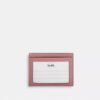 Slim Id Card Case with Heart Rivets