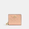 Snap Wallet in Signature Leather with Charm