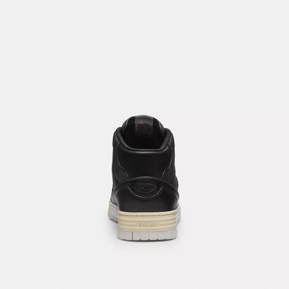 Soho Mid Top Sneaker in Signature Canvas