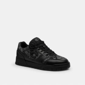 Soho Sneaker in Crystal Signature Jacquard