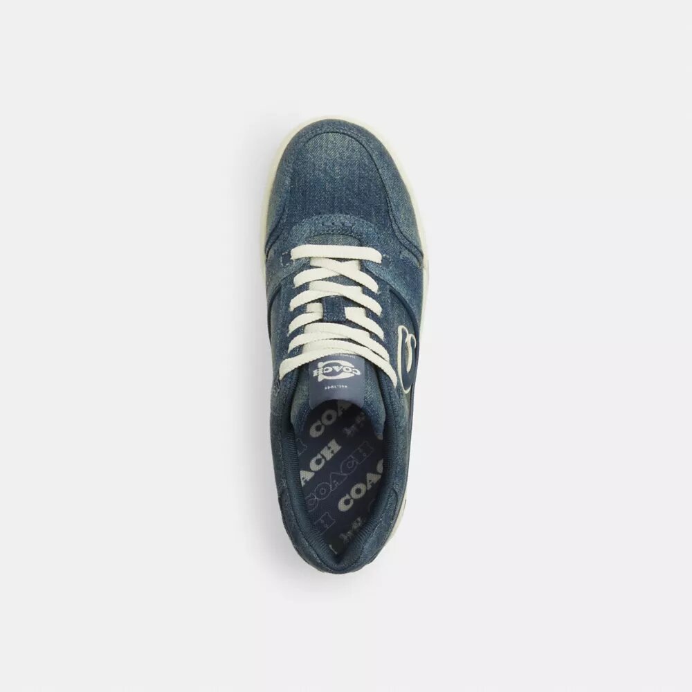 Soho Sneaker in Loved Denim