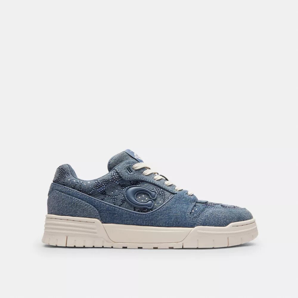 Soho Sneaker in Signature Denim