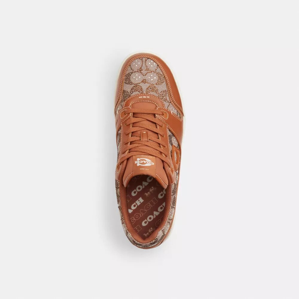 Soho Sneaker with Crystal Signature Jacquard
