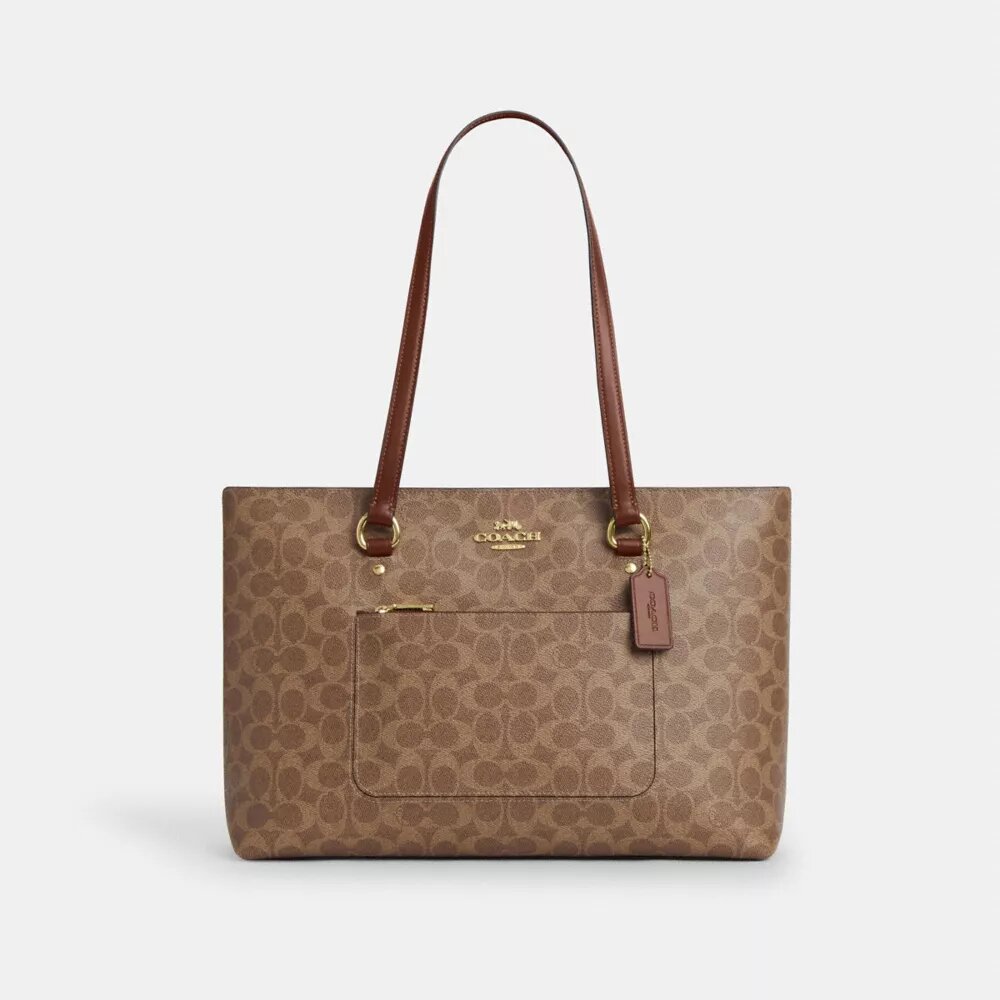 Station Tote Bag in Signature Canvas