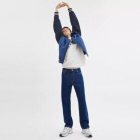 Straight Fit Denim Jeans