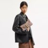 Tabby Shoulder Bag 26 in Crystal Signature Jacquard