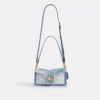 Tabby Shoulder Bag 26 with Repurposed Denim Patchwork