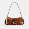 Tabby Shoulder Bag 26 with Wooden Beading