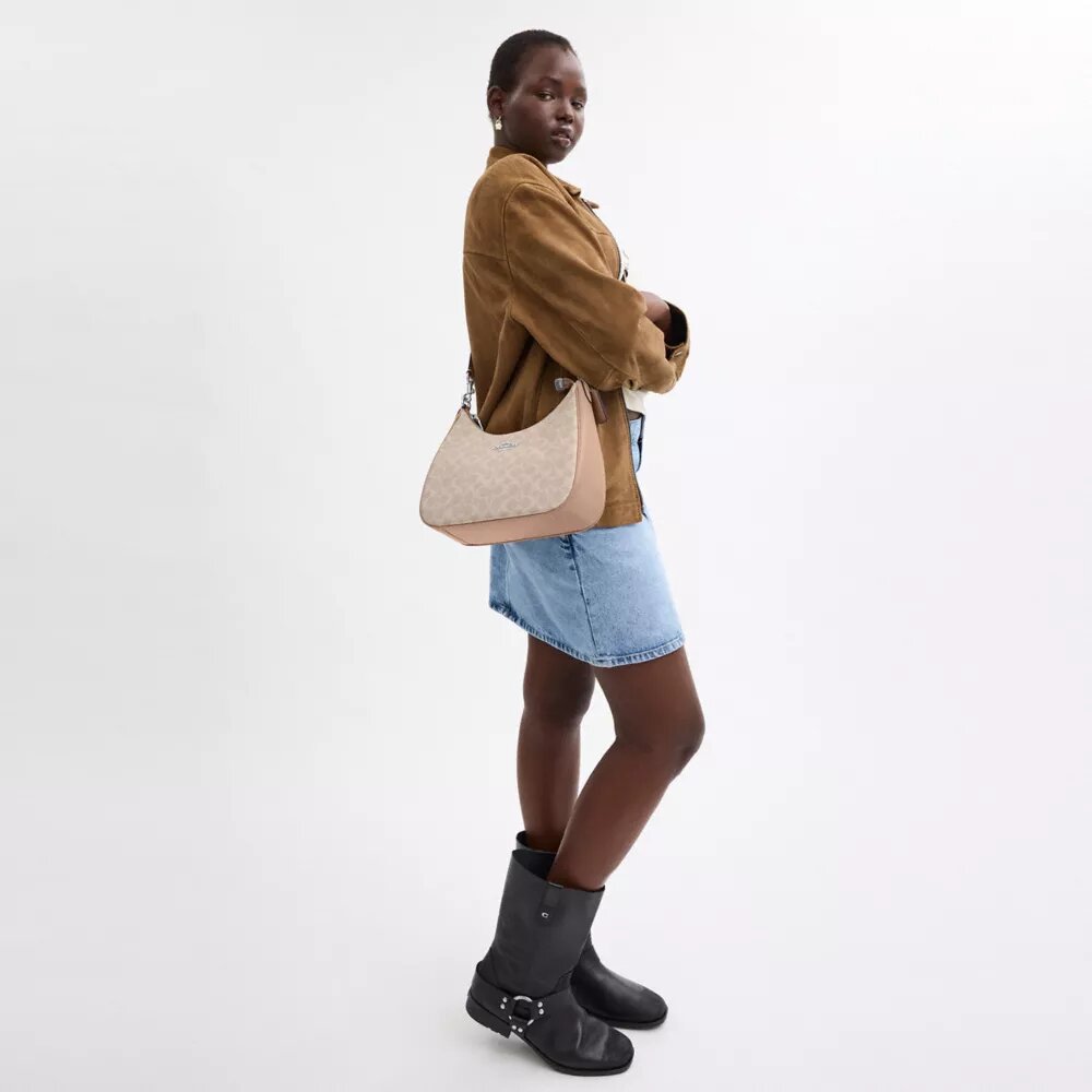 Teri Hobo Bag in Signature Canvas