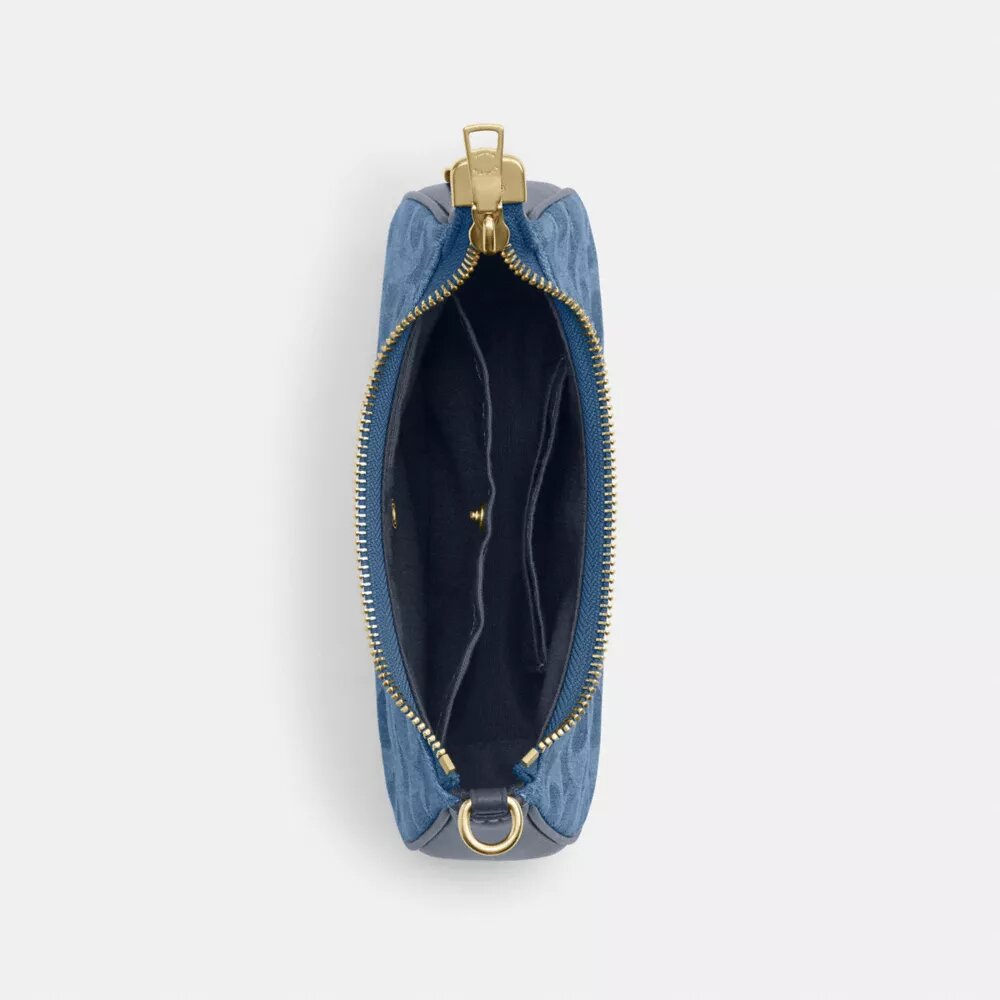 Teri Mini Crossbody Bag in Signature Denim