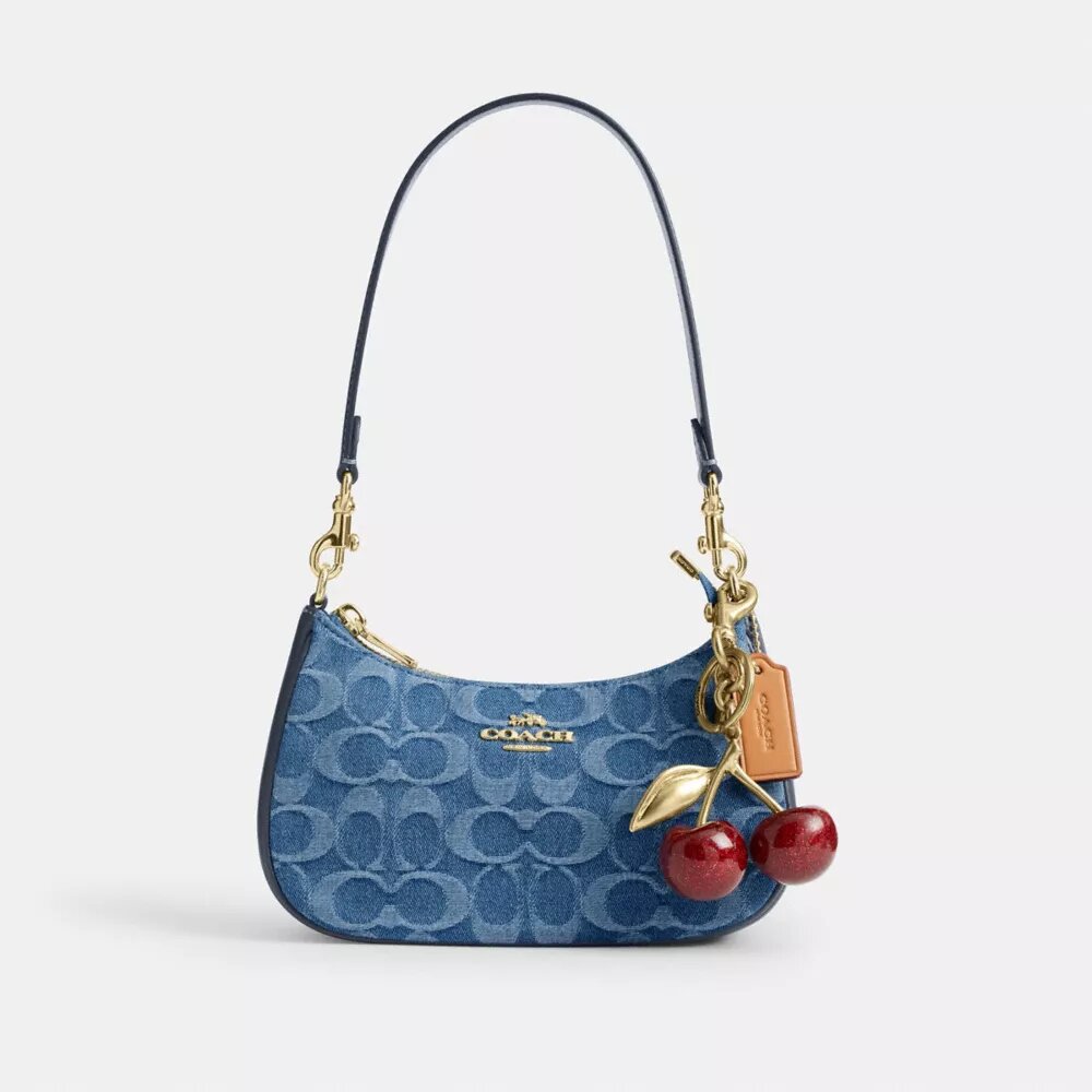 Teri Mini Crossbody Bag in Signature Denim