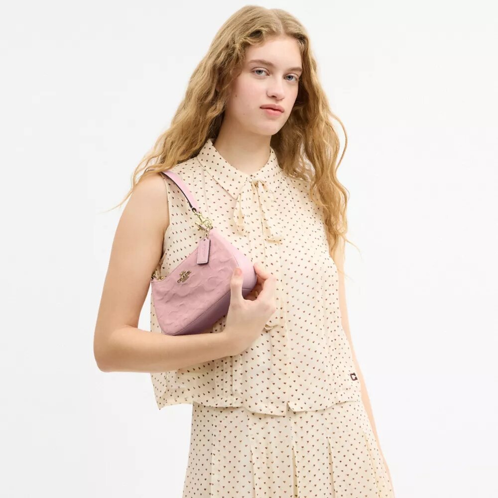 Teri Mini Crossbody Bag in Signature Denim