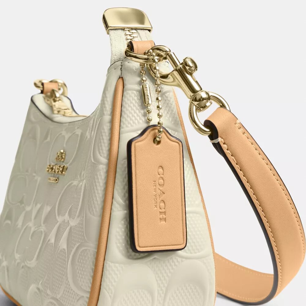 Teri Mini Crossbody Bag in Signature Leather