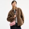Teri Mini Crossbody Bag in Signature Leather with Heart Charm