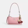 Teri Mini Crossbody Bag in Signature Leather with Heart Charm