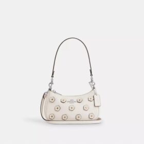 Teri Mini Crossbody Bag with Floral Applique