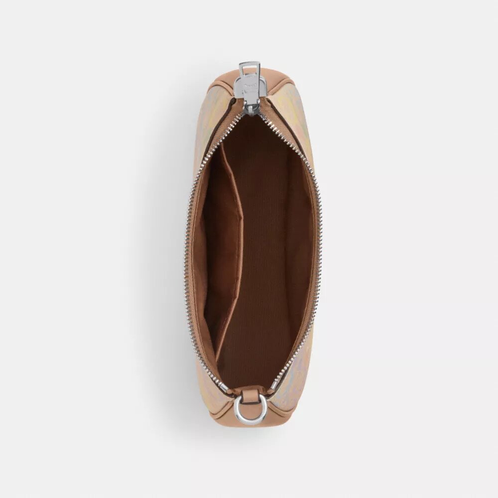 Teri Shoulder Bag in Rainbow Signature Canvas