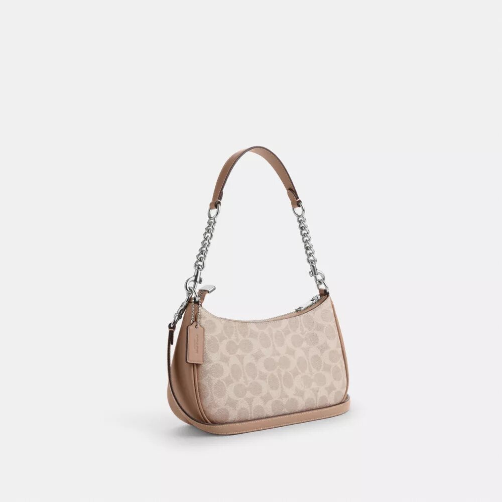 Teri Shoulder Bag in Signature Canvas