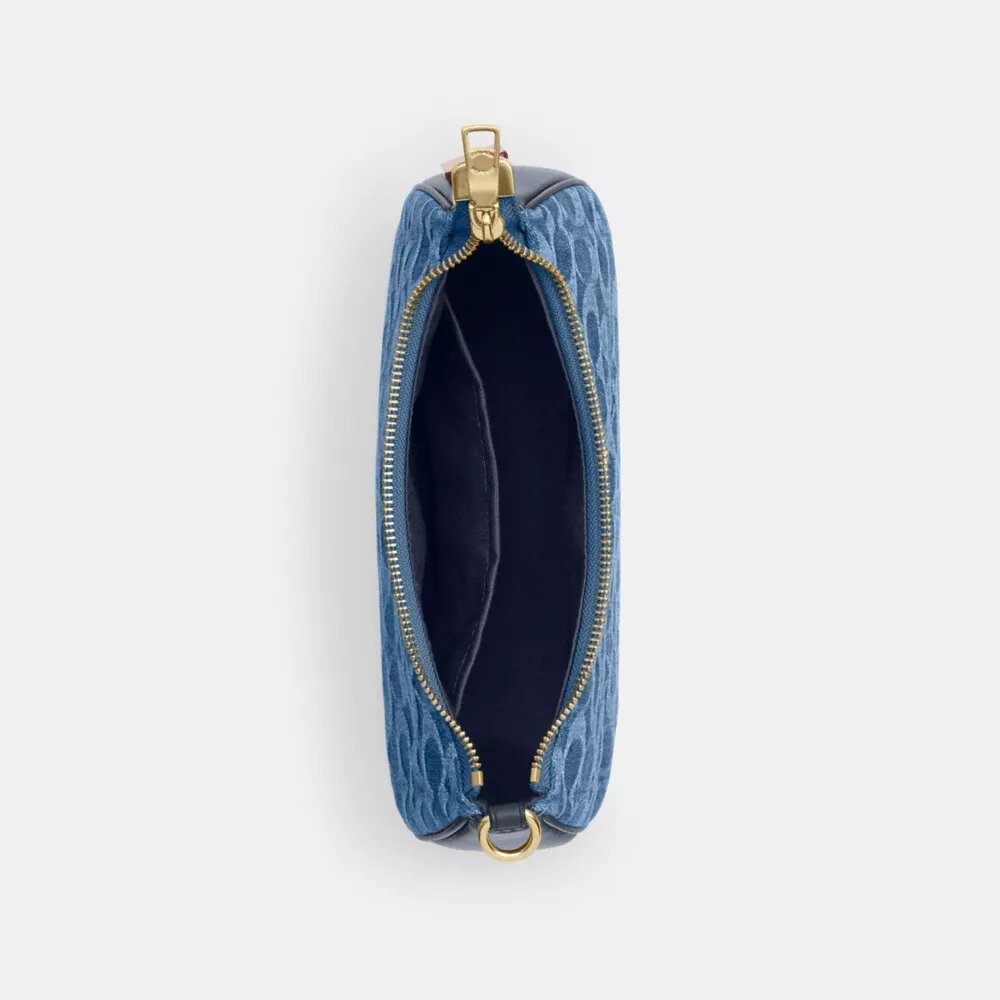Teri Shoulder Bag in Signature Denim