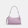 Teri Shoulder Bag in Signature Leather with Heart Charm