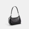 Teri Shoulder Bag in Signature Leather with Heart Charm
