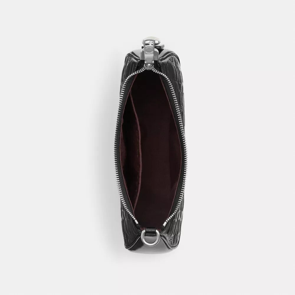 Teri Shoulder Bag in Signature Leather with Heart Charm
