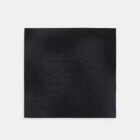 Textured Signature Print Bandana