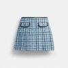Turnlock Tweed Skirt