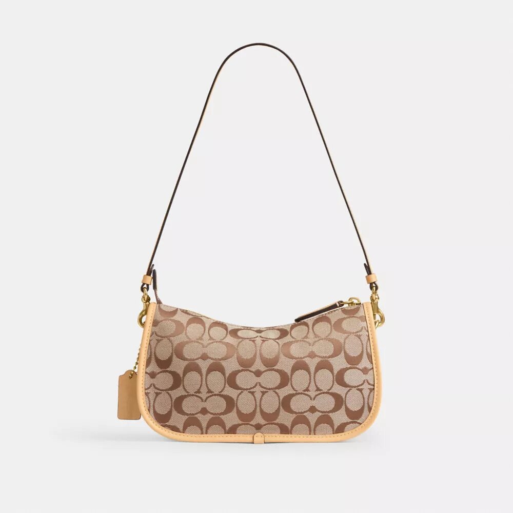Twin Turnlock Waverly Bag in Signature Jacquard