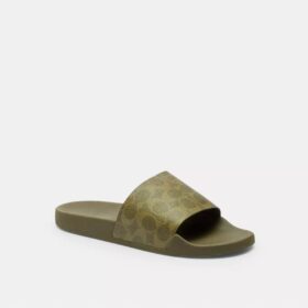Udele Sport Slide in Signature Canvas