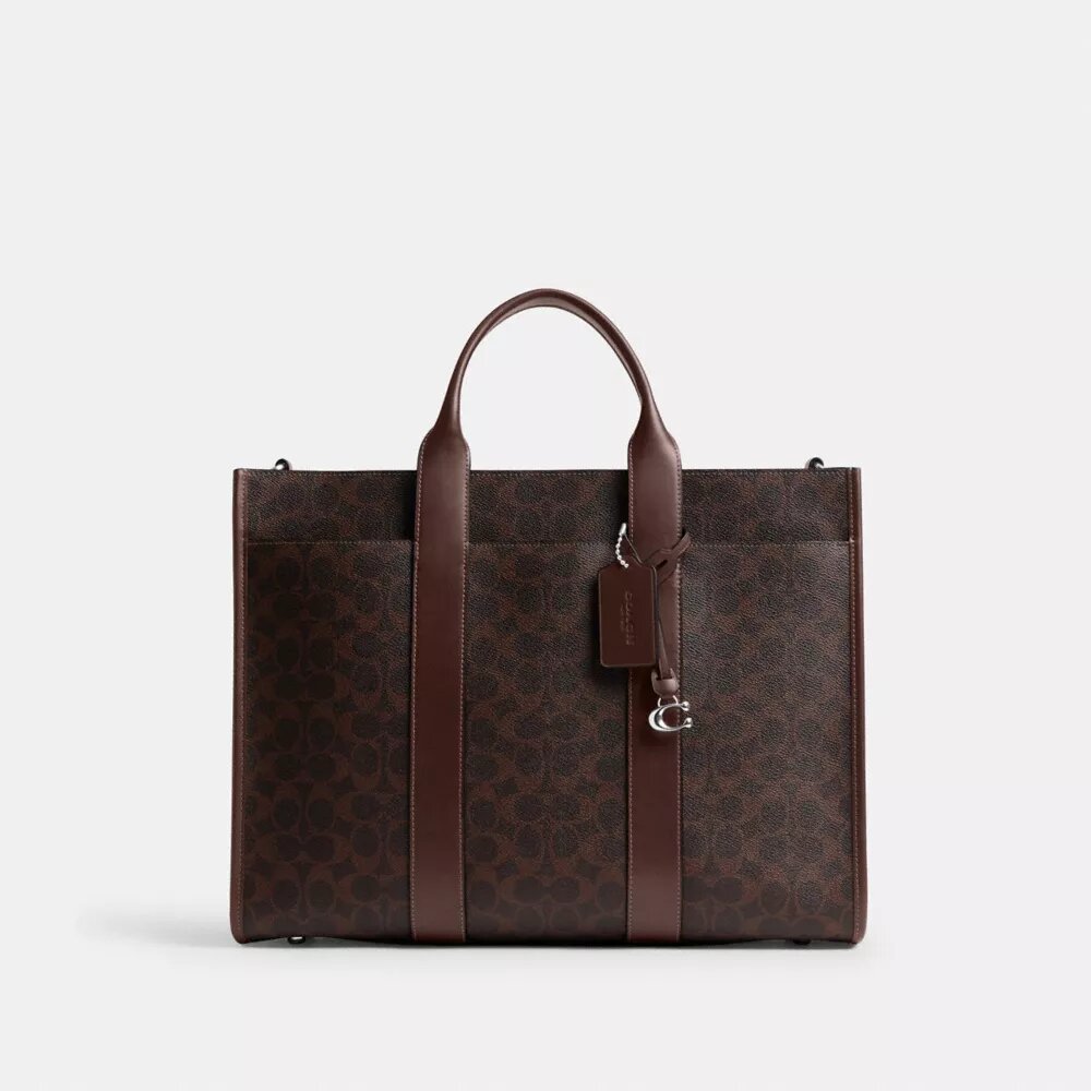 Wesley Tote in Signature Canvas