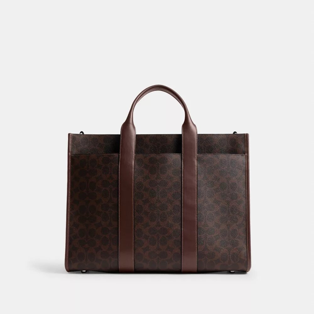 Wesley Tote in Signature Canvas