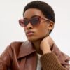 Wire Cat Eye Sunglasses