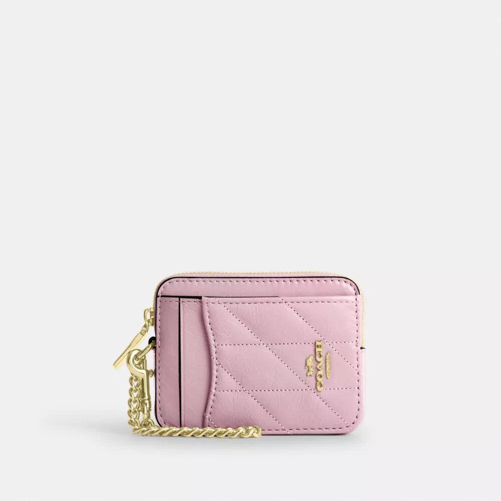 Zip Card Case with Quilting